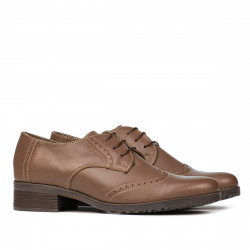 Pantofi casual dama 653 capucino