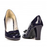 Pantofi eleganti dama 1245 lac indigo