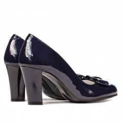 Pantofi eleganti dama 1245 lac indigo