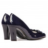 Pantofi eleganti dama 1245 lac indigo
