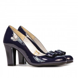 Pantofi eleganti dama 1245 lac indigo