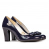 Pantofi eleganti dama 1245 lac indigo