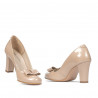 Pantofi eleganti dama 1245 lac ivoriu