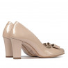 Pantofi eleganti dama 1245 lac ivoriu