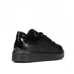 Pantofi casual/sport 6035 negru combinat