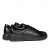 Pantofi casual/sport 6035 negru combinat