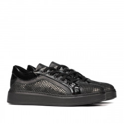 Pantofi casual/sport 6035 negru combinat