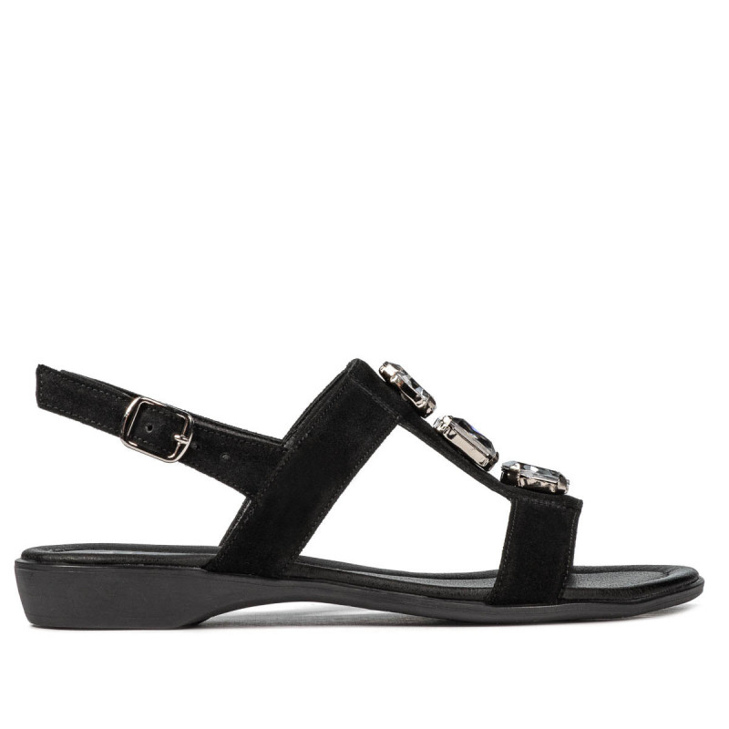Sandale dama 5073 negru velur
