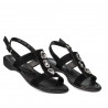 Sandale dama 5073 negru velur