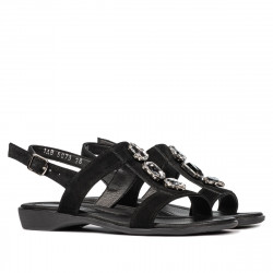 Sandale dama 5073 negru velur