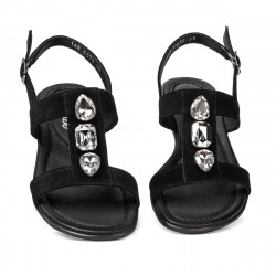 Sandale dama 5073 negru velur
