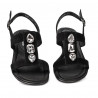 Sandale dama 5073 negru velur