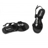 Sandale dama 5073 negru velur