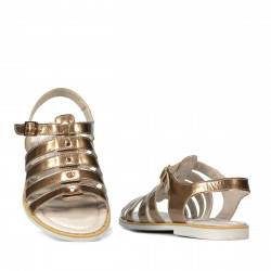 Női szandál 5077 bronz