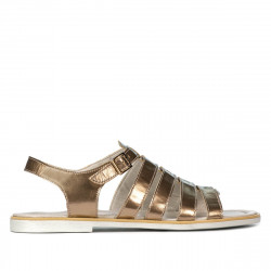 Női szandál 5077 bronz
