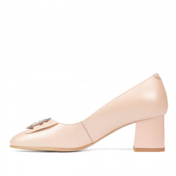 Pantofi eleganti dama 1274 pudra sidef