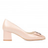 Pantofi eleganti dama 1274 pudra sidef