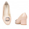 Pantofi eleganti dama 1274 pudra sidef