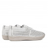 Mocasini dama 6034 alb