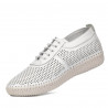 Mocasini dama 6034 alb