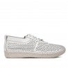 Mocasini dama 6034 alb