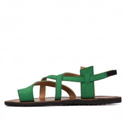 Sandale dama 5076 verde velur