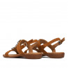 Sandale dama 5073 camel velur