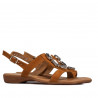 Sandale dama 5073 camel velur