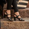 Sandale dama 1284 negru lifestyle