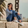 Mocasini dama 6034 alb
