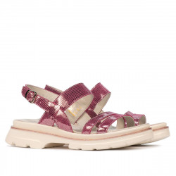 Női szandál 5075 gyöngyház lila