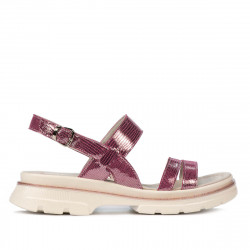 Női szandál 5075 gyöngyház lila