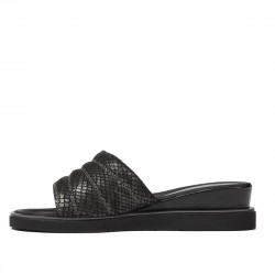 Sandale dama 5074 piton negru