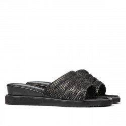 Sandale dama 5074 piton negru