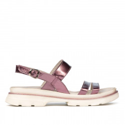 Női szandál 5075-1 gyöngyház lila