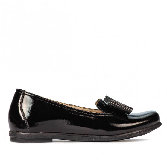 Gyerekcipő 2008 fekete lakk