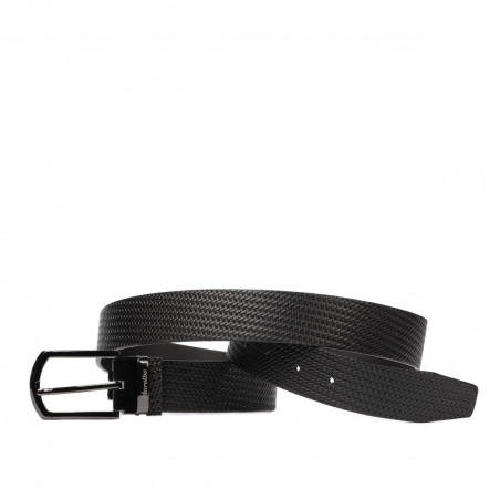 Curea barbati 51b negru presat