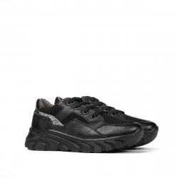 Pantofi copii 2007 negru combinat