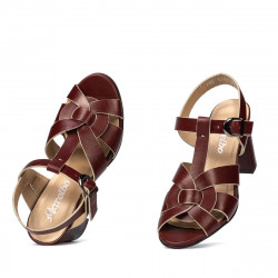 Sandale dama 1284 bordo