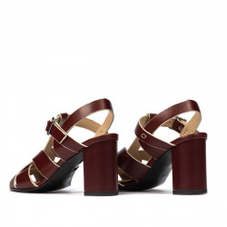 Sandale dama 1284 bordo