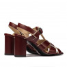 Sandale dama 1284 bordo