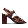 Sandale dama 1284 bordo
