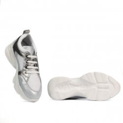 Pantofi sport dama 6038 bleu sidef combinat