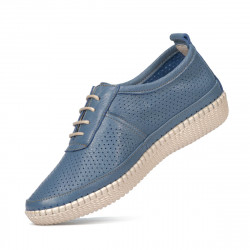 Női mokaszinok 688 világoskék
