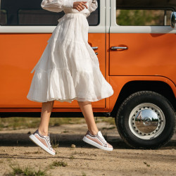 Casual/sport cipő 6035 rózsaszín kombinált