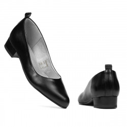 Elegáns/lezser női cipő 1285 fekete