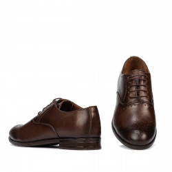 Elegáns tizenéves cipők 380 kávé