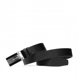 Curea barbati 52b negru presat