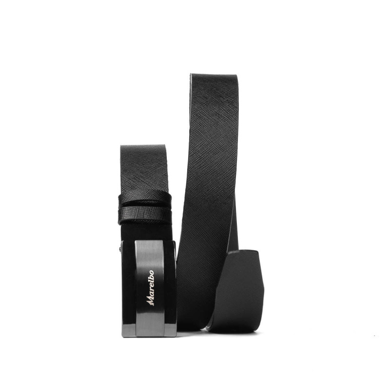 Curea barbati 52b negru presat