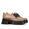 Pantofi casual dama 6040 capucino